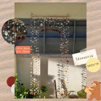 ราคา โมบายหอยม่านประตูโค้งยาว เปลือกหอยธรรมชาติ งานhandmade สีธรรมชาติ (20334246450)
