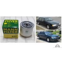 ราคา กรองน้ำมันเครื่อง , กรองเครื่อง Volvo 940 , 960 / Engine Oil Filter : Mann W917 (26220308107)