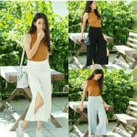 ราคา กางเกง 5 ส่วน ผ่าหน้า (635199577)