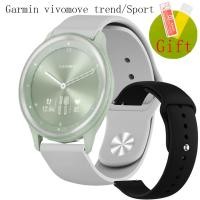 ราคา Garmin Vivomove Sport Band สําหรับ Garmin Vivomove Trend สายนาฬิกาอัจฉริยะซิลิโคนสายรัดข้อมือแบบนุ่มสร้อยข้อมือ (27920897678)