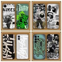 ราคา SAMSUNG STUSSY เคสโทรศัพท์แฟชั่นสําหรับSamsung Galaxy S6 S6Edge S7 S7Edge S8 S8Plus S9 S9Plusกันกระแทกกันชน85M9 Stussyนุ่ม (44508838374)