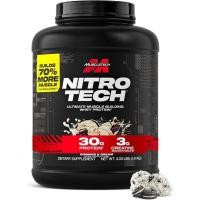 ราคา Muscletech เวย์โปรตีนผง (คุกกี้ & ครีม 4 ปอนด์) NitroTech Ultimate Building Formula with Whey Protein Isolate 30g of Protein 3g of Creatine & 6.8g ของ BCAA Pa (44480130479)