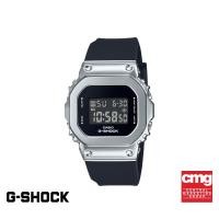 ราคา CASIO นาฬิกาข้อมือผู้หญิง G-SHOCK รุ่น GM-S5600U-1DR สายเรซิ่น สีดำ (26270446434)