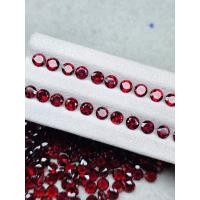 ราคา [ 1 ชุด 5 กะรัตนะคะ ] พลอยแท้ โกเมน Natural Garnet กลม 5มิล พลอย พลอยแดง พลอยสวย อัญมณี พลอยสีแดง โกเมนแท้ พลอยโกเมน Gem (56404356541)