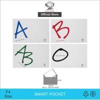ราคา TOMEX Smart Pocket F4 โฟลเดอร์ปุ่มพลาสติก BLOOD TYPE Motif โฟลเดอร์ปุ่มพลาสติก (55706223203)