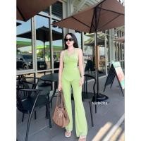 ราคา มือ1 งานป้าย เซตไหมพรมร่อง เสื้อกางเกงขาม้า (40878373155)