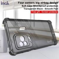 ราคา Imak สําหรับ Black Shark 5 Pro กันกระแทก Clear Soft TPU Case BlackShark5 ซิลิโคนใสปกหลังฟิล์มหน้าจอ (57612245305)