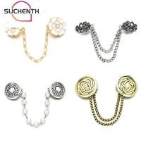 ราคา SUCHENTH 3 ชิ้นเอวคลิป Pin เครื่องประดับเสื้อคลุมเข็มกลัดแฟชั่นโซ่คาร์ดิแกนคลิป (40981694341)