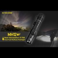 ราคา ไฟฉาย Nitecore MH12 V2/1200 Lumens (28587579305)