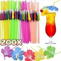 ราคา Creative Hibiscus Decor หลอดร่มแบบใช้แล้วทิ้ง-ค็อกเทลน้ําผลไม้เครื่องดื่มฟางเครื่องประดับ (42330339989)