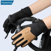 ราคา HW 1 คู่ฤดูหนาวขี่ถุงมือความร้อนWindproofกันน้ําหน้าจอสัมผัสเย็บถุงมือสําหรับกีฬากลางแจ้งรถจักรยานยนต์K8O1 (42327767428)