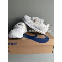 ราคา รองเท้าผ้าใบเด็กจากญี่ปุ่น รองเท้าพละ พร้อมส่ง ASICS sukusuku size 18.0 18.5 cm รองเท้าเอสิคส์เด็กสีครีม ของแท้ (22454357319)