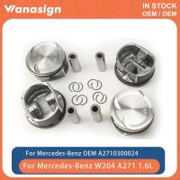 ราคา Engine Pistons & Ring Set Φ82mm STD Fit 1.6 L For Mercedes-Benz C-Class W204 S204 CL203 C160 C180 (58003281218)