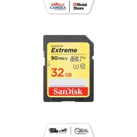 ราคา SANDISK EXTREME SDHC UHS-I SD 32 GB U3 90 MB/s 600X (3631722891)