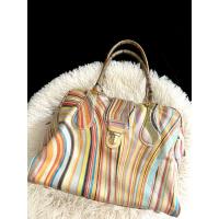 ราคา กระเป๋า Paul smith แท้ สภาพดี หูจับคล้ำขึ้นบ้าง มาพร้อม paper card (50107498309)