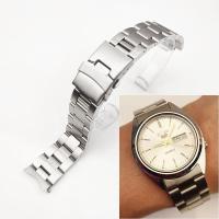 ราคา ทดแทน SEIKO SEIKO เบอร์ 5 สายสแตนเลส NXS73K1 SNXS75 SNXS77 SNXS7 สายนาฬิกา (53460350849)