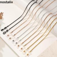 ราคา NOSTAIX ห่วงโซ่แว่นตา, เชือกคล้องแว่นกันแดดลูกปัดเพชรโลหะกลวง, เชือกเส้นเล็กกันลื่นสไตล์พังก์เชือกเส้นเล็กแว่นตาอุปกรณ์เสริมแฟชั่น (44512138137)