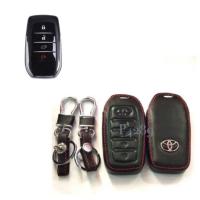 ราคา ซองหนังหุ้มกุญแจรีโมท โตโยต้า TOYOTA ALL NEW FORTUNER ,TOYOTA ALL NEW CAMRY [SMART KEY 4 ปุ่ม 2015-ปัจจุบัน] (5848118716)