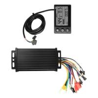 ราคา CH ตัวควบคุมจักรยานไฟฟ้า Sine Waves ตัวควบคุมมอเตอร์แบบไม่มีแปรงพร้อมหน้าจอ LCD สําหรับเสริมจักรยานไฟฟ้า Perfo (55810415753)