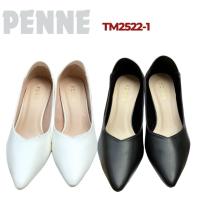 ราคา รองเท้าคัทชู Penne รองเท้าคัทชูผู้หญิงส้นแหลม สูง 1.5 นิ้ว ไซส์ 35-40 (42756298063)
