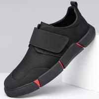 ราคา Magic Mens สบาย Toe รองเท้าหนังผู้ชายแบน Anti-Slip Low Shock-Absorbing รองเท้าเท้าสบายๆรอบสไตล์ใหม่ขี้เกียจ (47562126090)