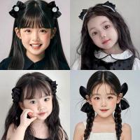 ราคา Princess Bow Hair Clamp Girls 2025 กิ๊บติดผมใหม่ (25340273061)