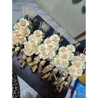 ราคา ดอกไม้จันทน์ช่อ 7 กุหลาบ 10ช่อ(สินค้ามีพร้อมส่ง) (48905645881)