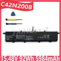 ราคา C42N2008 15.48V 92Wh 5984mAh OEM แบตเตอรี่แล็ปท็อปสําหรับ ASUS ZenBook Pro Duo 15 OLED UX582 UX582L UX582LR Series UX582LR-H2002R (46662173828)