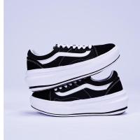 ราคา Van-S Old Skool overt CC Shoes พื้นรองเท้าหนาพิเศษน้ำหนักเบาสีดำและสีขาวเพื่อเพิ่มความสูง (26459361435)