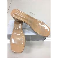 ราคา รองเท้าส้นกลม สีนู๊ด size 38 ใส่ 1 ครั้ง (7053200173)