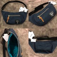 ราคา พร้อมส่ง anello กระเป๋าสะพายข้าง Mini Banana-Shaped Shoulder Bag AT-B0192T -Dark Blue (5212824951)