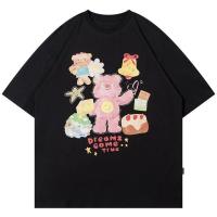 ราคา {โย้ว} เสื้อยืด เสื้อลำลอง แขนสั้นลวดลลายน่ารักๆ สบายๆผ้าโพลีเอสเตอร์ 02-11-24 (28216310073)