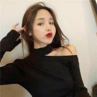 ราคา New in สินค้านำเข้า พร้อมส่ง เสื้อไหมพรมแขนยาวแต่งโชคเกอร์คอ (1732639532)