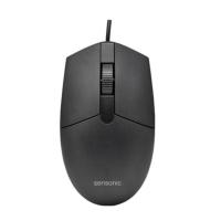 ราคา SENSONIC OPTICAL MOUSE M18 1000DPI USB WIRED OPTICAL TRACKING MOUSE - สีดํา (40079805356)
