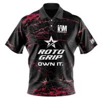 ราคา Roto Grip DS Bowling Jersey - Design 2073-RG 3D Polo shirt (51857950448)