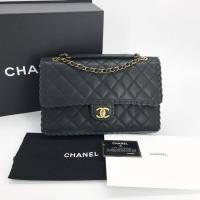 ราคา Chanel Classic Limited 12” Calf ( Very Good ) holo21 สีCahrcoal (3108228975)