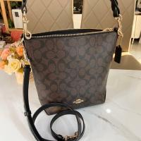 ราคา MINI ABBY DUFFLE IN SIGNATURE CANVAS (COACH F87826) (5522035630)