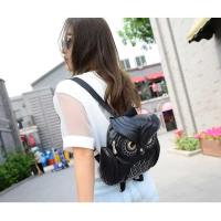 ราคา กระเป๋าเป้หนังผู้หญิงกระเป๋าเป้สะพายหลังน่ารักกระเป๋ารุ่น นกฮูก (27015258032)