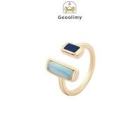 ราคา Retro Ring Simple Fashion Geometric Open Index Finger Ring For Women Rings Geoo (25442514954)