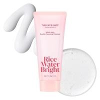 ราคา THE FACE SHOP Rice Water Bright Milk & Jelly Double Cleanser, 2-in-1 Makeup Remover & Face Wash, Hydrating, Moisturizing, Korean Care, Vegan, 6.4 fl. ออนซ์ (50660618699)
