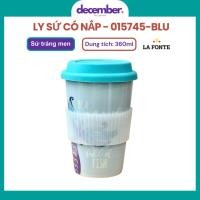 ราคา ลาโฟน ถ้วยเซรามิคเคลือบพร้อมฝาปิดซิลิโคน 360มล (47710549640)