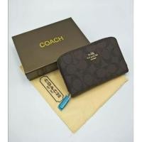 ราคา กระเป๋าสตางค์โค้ชซิปรอบใบกลาง (12006208399)