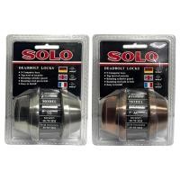 ราคา DEADBOLT กุญแจลิ้นตาย SOLO รุ่น 8801 (ตัวบิดหนา) (45006979399)