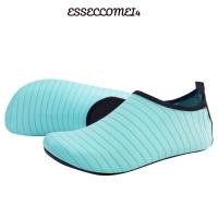 ราคา ESSECCOMEI4 รองเท้าน้ํา,ผู้หญิงผู้ชายรองเท้าชายหาดต้นน้ําลุยรองเท้าแตะ,รองเท้าผ้าใบแสงริมทะเลว่ายน้ํานุ่ม Aqua รองเท้า (44611561300)