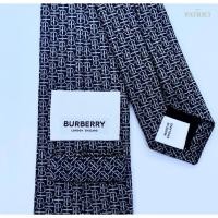 ราคา Burberry - Necktie TB monogram (2020) Pre-owned เนคไท มือสอง รุ่นใหม่ (28575861036)