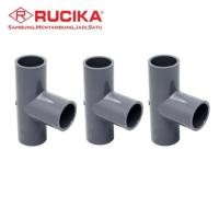 ราคา ถุงเท้าซ็อกเก็ตเชื่อมต่อท่อ RUCIKA/WAVIN T (Tee) (46657113555)
