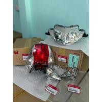 ราคา ‼️ แท้เบิกศูนย์‼️ชุดโคมไฟหน้าWave125i, S ไฟเลี้ยวบังลม แท้ศูนย์ honda (โคมไฟหน้า+โคมไฟท้าย+โคมไฟเลี้ยว) (27615678150)