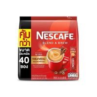 ราคา NESCAFÉ Blend & Brew Rich Aroma 3in1 Coffee เนสกาแฟ เบลนด์ แอนด์ บรู ริช อโรมา กาแฟ 3อิน1 40 ซอง NESCAFE (27336604945)