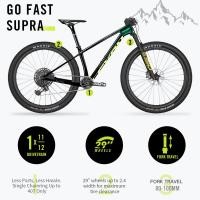 ราคา 2025 ใหม่ LEXON SUPRA 29er คาร์บอนจักรยานเสือภูเขากรอบ UDH Derailleur Hanger Boost 148 มม.สายภายใน XC Off Road ขี่จักรยาน Frameset (49260868050)