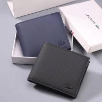 ราคา งานสวยมากแม่กระเป๋าสตางค์ผู้ชาย Lacosteอุปกรณ์ครบ!! (6139475292)